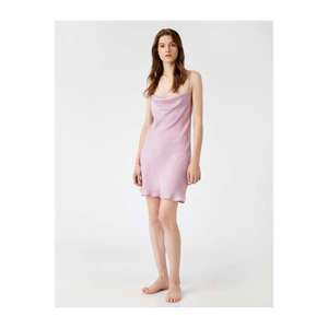 Koton Women's Lilac Nightgown vyobraziť