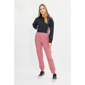 Trendyol Dried Rose Knitted Sweatpants vyobraziť
