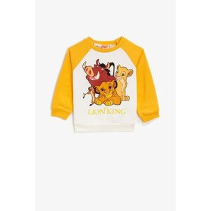 Koton The Lion King Licensed Printed Crew Neck Cotton Sweatshirt vyobraziť