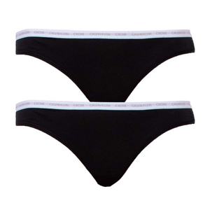 Sada dvoch čiernych nohavičiek Calvin Klein Underwear vyobraziť