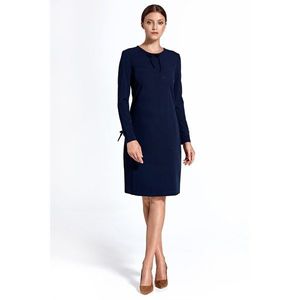 Colett Woman's Dress Cs24 Navy Blue vyobraziť
