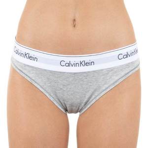 Sivé melírované nohavičky so širokým lemom Calvin Klein Underwear vyobraziť