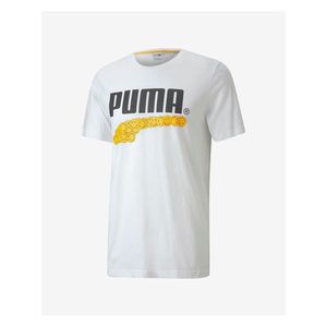 Tričká s krátkym rukávom pre mužov Puma - biela vyobraziť