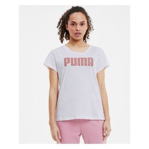 Tričká s krátkym rukávom pre ženy Puma - biela vyobraziť