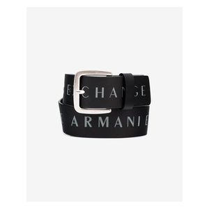 Opasky pre mužov Armani Exchange - čierna vyobraziť