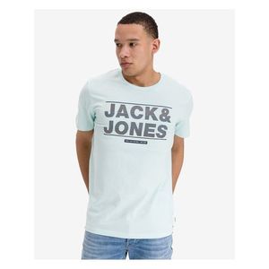 Tričká s krátkym rukávom pre mužov Jack & Jones - modrá vyobraziť