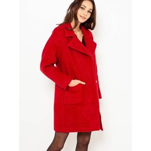 Kabáty pre ženy CAMAIEU - červená vyobraziť