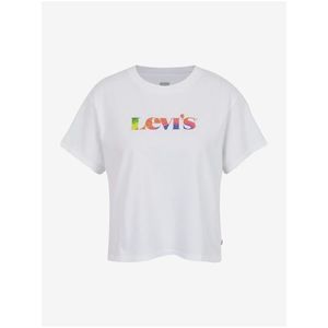 Tričká s krátkym rukávom pre ženy Levi's® - biela vyobraziť