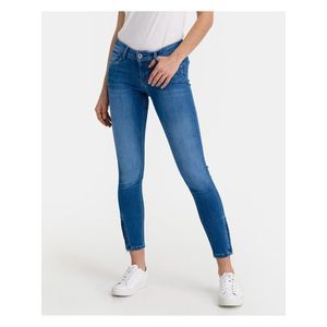 Skinny fit pre ženy Pepe Jeans - modrá vyobraziť