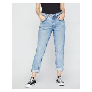 Straight fit pre ženy Pepe Jeans - modrá vyobraziť