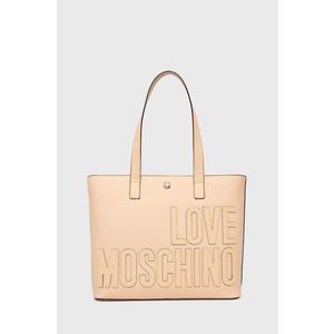 Kabelka Love Moschino priehľadná farba vyobraziť
