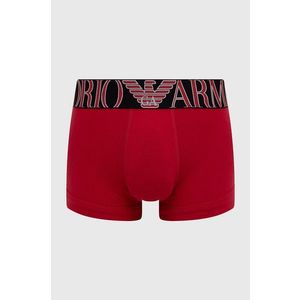 Boxerky Emporio Armani Underwear pánske, červená farba vyobraziť