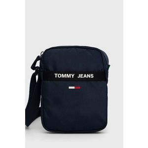 Malá taška Tommy Jeans tmavomodrá farba vyobraziť