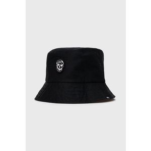 Obojstranný klobúk Vans čierna farba, bavlnený vyobraziť