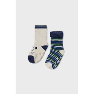 Detské ponožky Mayoral (2-pack) tmavomodrá farba vyobraziť