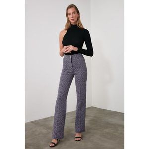 Trendyol Multicolor Flare Knitted Trousers vyobraziť