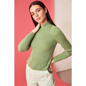 Trendyol Mint Back Decolletage Knitwear Sweater vyobraziť