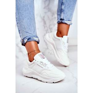 Women's Sport Shoes Sneakers Cross Jeans White GG2R4042C vyobraziť