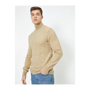Koton Bogazli Long Sleeve Patterned Sweater vyobraziť