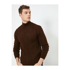 Koton Bogazli Long Sleeve Patterned Sweater vyobraziť