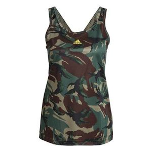 Adidas AEROREADY Designed 2 Move Camouflage-Print Tank To vyobraziť