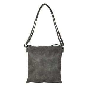 Dark gray eco leather handbag vyobraziť