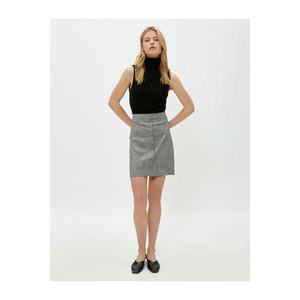 Koton Button Detailed Mini Skirt vyobraziť