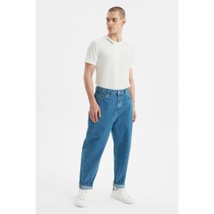 Trendyol Blue Men's Balloon Fit Jeans vyobraziť