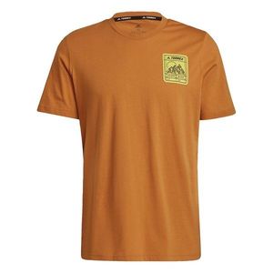 Adidas Terrex Patch Mountain Graphic T-Shirt Mens vyobraziť