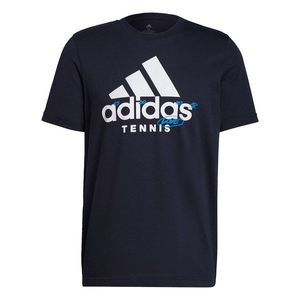 Adidas Tennis Graphic Logo T-Shirt Mens vyobraziť