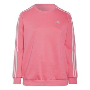 Adidas Essentials 3-Stripes Fleece Sweatshirt (Plus Size) vyobraziť