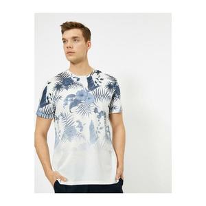 Koton Men's Patterned T-shirt vyobraziť