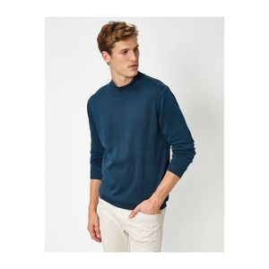 Koton Cotton Half Turtleneck Slim Knitwear Sweater vyobraziť