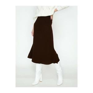 Koton Medium Knitwear Skirt vyobraziť