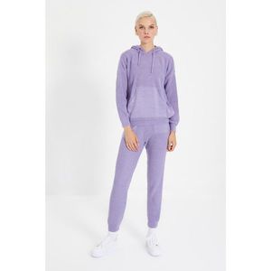 Trendyol Lilac Sweater Pants Knitwear Bottom-Top Suit vyobraziť