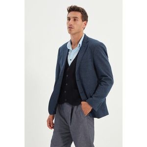 Trendyol Navy Blue Men's Blazer Double Flap Pocket Jacket vyobraziť