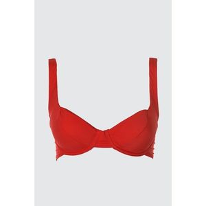 Trendyol Red Balen Bikini Top vyobraziť