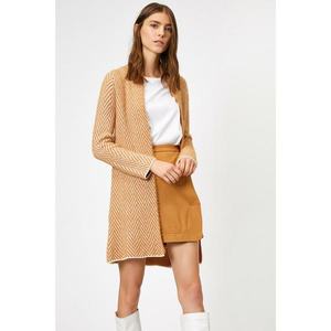 Koton Women's Coffee Cardigan vyobraziť