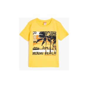 Koton Yellow Baby Boy T-Shirt vyobraziť