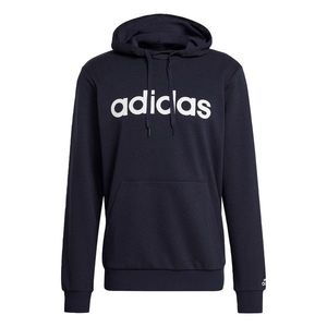 Adidas Essentials French Terry Linear Logo Hoodie Mens vyobraziť