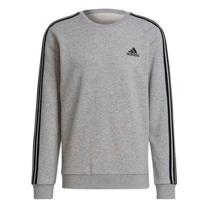 Adidas Mens Crew 3-Stripes Pullover Sweatshirt vyobraziť