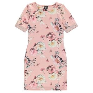 Firetrap Bodycon All Over Print Dress Girls vyobraziť