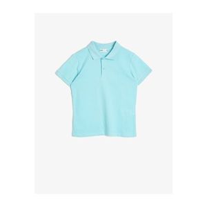 Koton Boy Blue Polo Neck T-Shirt vyobraziť