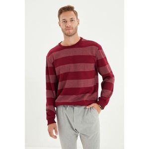 Trendyol Claret Red Men's Sweatshirt vyobraziť
