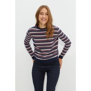 Trendyol Multi Color Crew Neck Knitwear Sweater vyobraziť