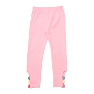 Trendyol Pink Band Detailed Girl Knitted Leggings vyobraziť