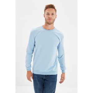 Trendyol Blue Men's Regular Fit Sweatshirt vyobraziť