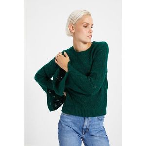 Trendyol Green Openwork Knitwear Sweater vyobraziť