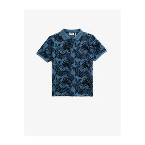 Koton Boy Blue Polo Neck T-Shirt vyobraziť