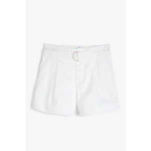 Koton Women White Arzu Sabancı for Cotton Shorts & Bermuda vyobraziť